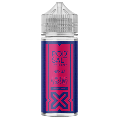 Pod Salt Nexus Shortfill Blueberry Blackberry Lemonade 100ml E‑Liquid