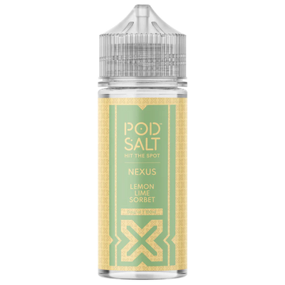 Pod Salt Nexus Shortfill Lemon Lime Sorbet 100ml E‑Liquid