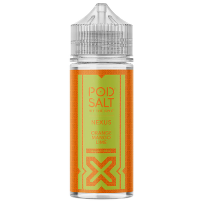 Pod Salt Nexus Shortfill Orange Mango Lime 100ml E‑Liquid