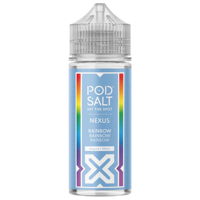 Pod Salt Nexus Shortfill Rainbow 100ml E‑Liquid