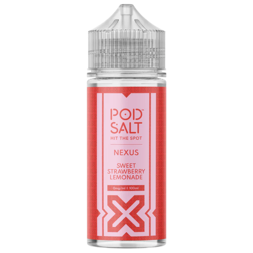 Pod Salt Nexus Shortfill Sweet Strawberry Lemonade 100ml E‑Liquid