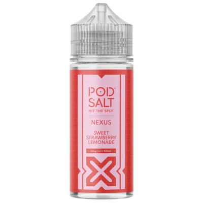 Pod Salt Nexus Shortfill Sweet Strawberry Lemonade 100ml E‑Liquid