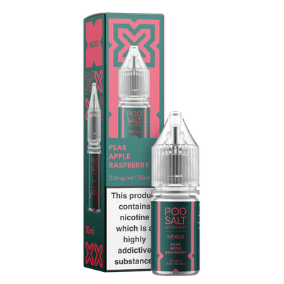 Pod Salt Nexus Pear Apple Raspberry 10ml Nicotine Salt E-Liquid