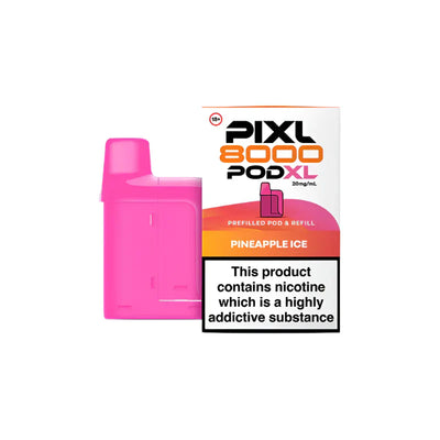 PIXL 8000 Pineapple Ice Compliant Post June 1st Prefilled Pod