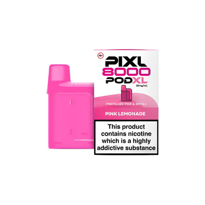 PIXL 8000 Pink Lemonade Compliant Post June 1st Prefilled Pod