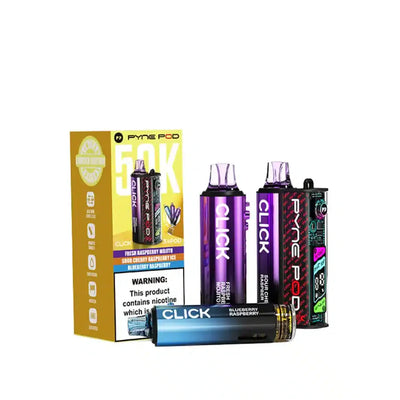 Pyne Pod Click 50K Raspberry Edition Prefilled Pod Kit