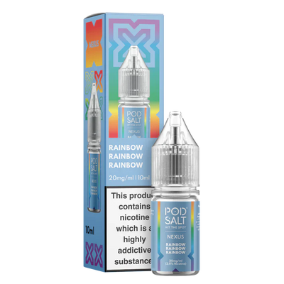 Pod Salt Nexus Rainbow 10ml Nicotine Salt E-Liquid