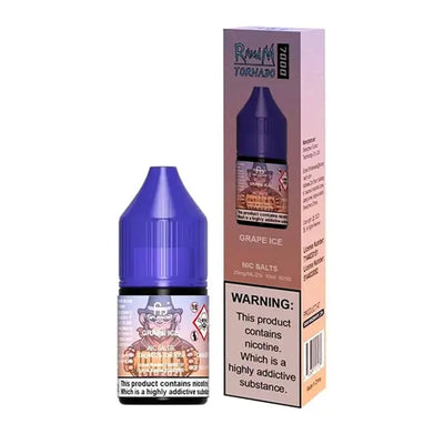 Fumot RandM 7000 Grape Ice 10mg Nic Salts