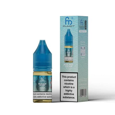 Fumot RandM 7000 Blue Razz Ice Pop 10mg Nic Salts