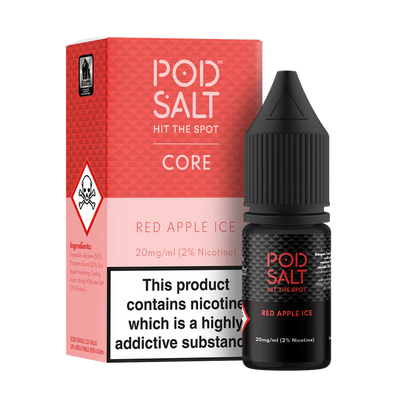 Pod Salt Core Red Apple Ice 10ml Nicotine Salt E-Liquid