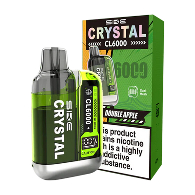 SKE Crystal CL6000 Double Apple Prefilled Pod Kit