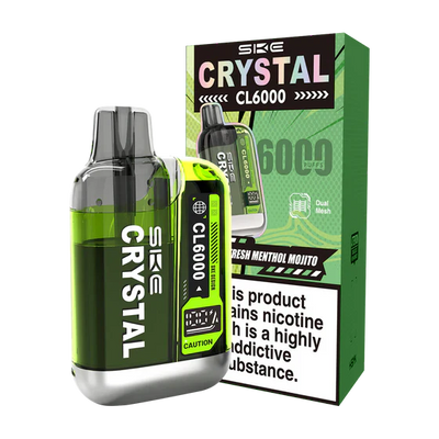SKE Crystal CL6000 Fresh Menthol Mojito Prefilled Pod Kit