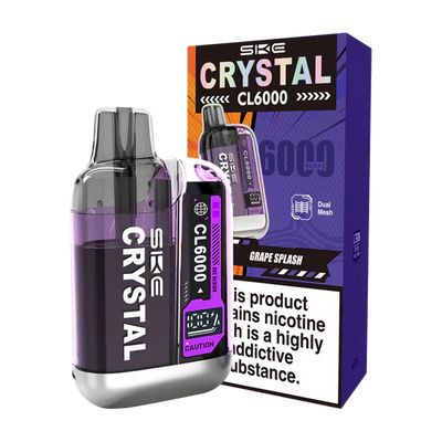 SKE Crystal CL6000 Grape Splash Prefilled Pod Kit