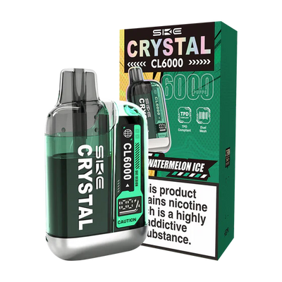 SKE Crystal CL6000 Watermelon Ice Prefilled Pod Kit