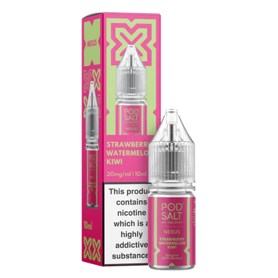 Pod Salt Nexus Strawberry Watermelon Kiwi 10ml Nicotine Salt E-Liquid