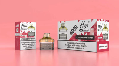 Higo BB Pod 20mg Strawberry Burst