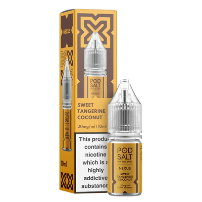 Pod Salt Nexus Sweet Tangerine Coconut 10ml Nicotine Salt E-Liquid