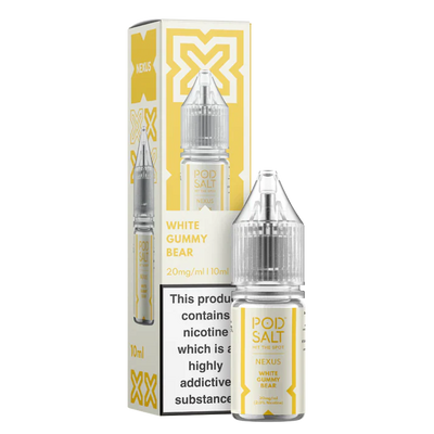 Pod Salt Nexus White Gummy Bear 10ml Nicotine Salt E-Liquid